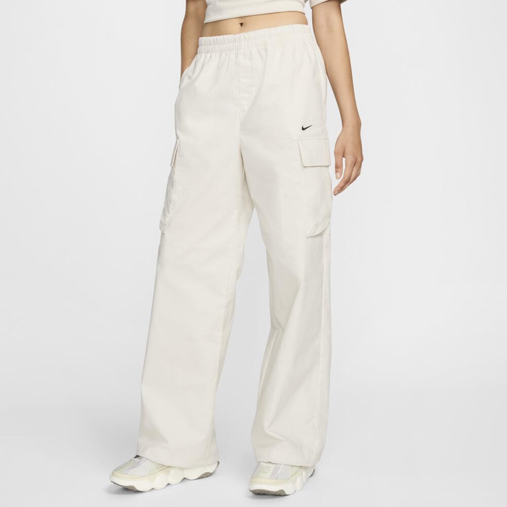 Women's Nike Sportswear Everything Wovens Mid-Rise Cargo Pants in Brown Cover