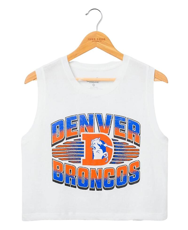 Junk Food Clothing Women's Nfl Denver Broncos Tank Top Cover