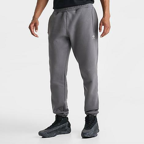 Adidas Men's Originals Trefoil Essentials Sweatpants in Grey/Grey Cover