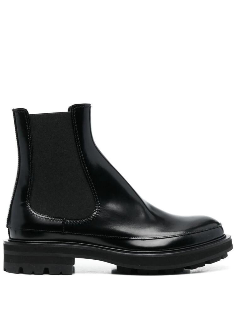 Alexander McQueen leather Chelsea boots - Black Cover