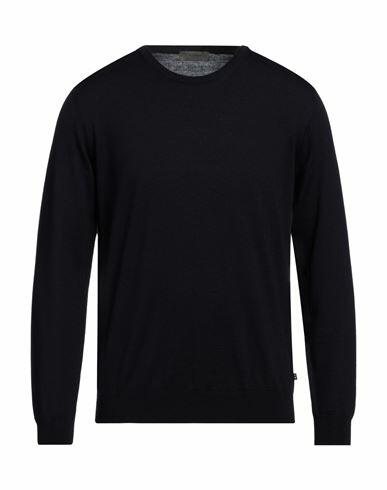 Ferrante Man Sweater Midnight blue Merino Wool Cover