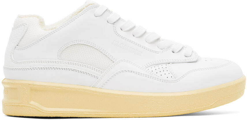 Jil Sander White Low-Top Sneakers Cover