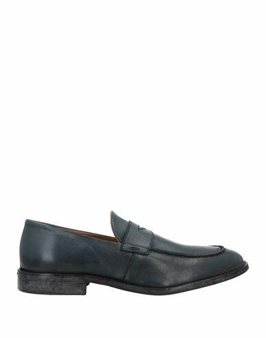 Moma Man Loafers Navy blue Calfskin Cover