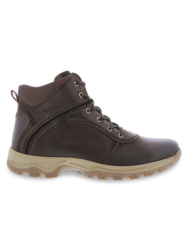 English Laundry Men's Lotto Leather Hiking Boots - Brown Cover