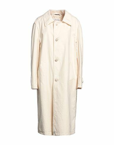 Maison Margiela Woman Overcoat & Trench Coat Beige Cotton Cover