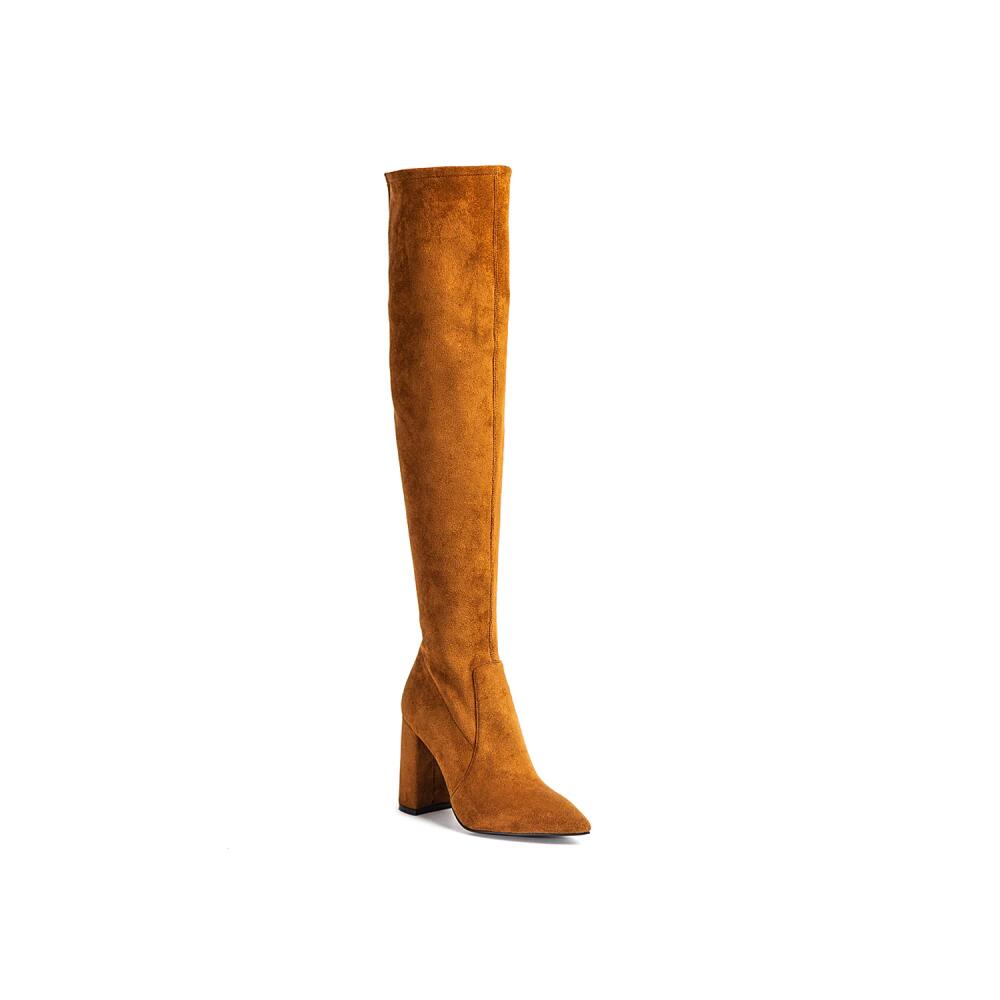 London Rag Flittle OvertheKnee Boot | Women's | Tan Cover