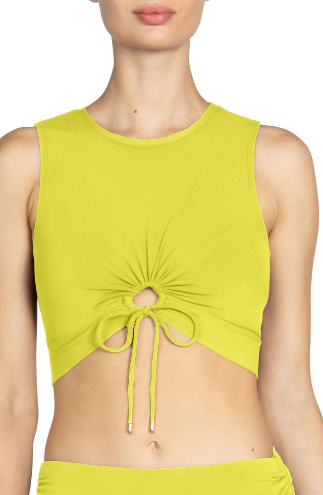 Robin Piccone Aubrey Tank Top in Honeydew Cover