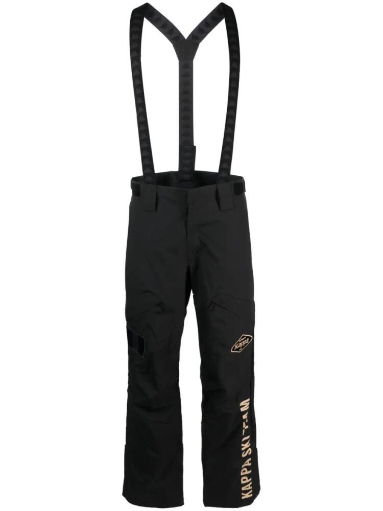 Kappa Ski Team waterproof trousers - Black Cover