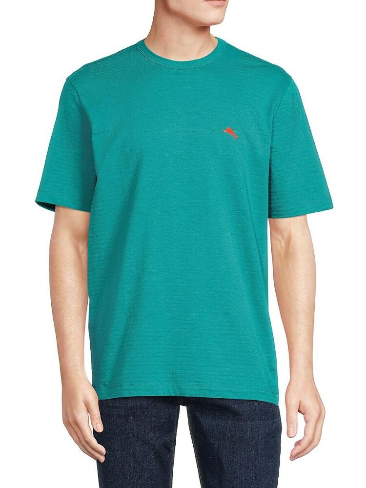 Tommy Bahama Men's Costa Cruz Short Sleeve Tee - Neptune Green Cover