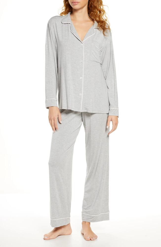 Eberjey Gisele Jersey Knit Pajamas in Heather Grey Sorbet Cover