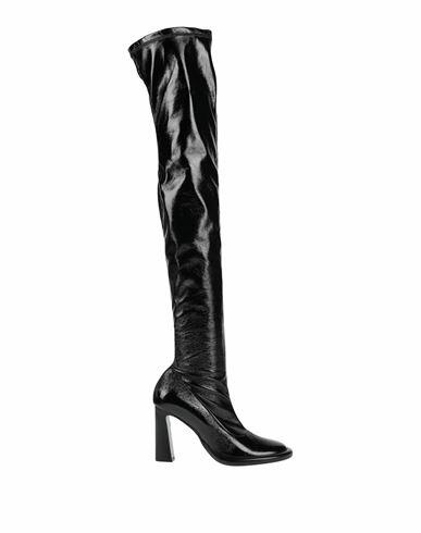 Patrizia Pepe Woman Boot Black Textile fibers Cover