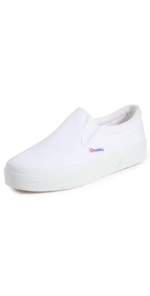 Superga 2740 Platform Slip-On Sneakers White Cover