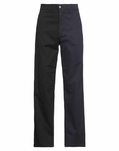 Société Anonyme Man Pants Black Cotton, Elastane Cover