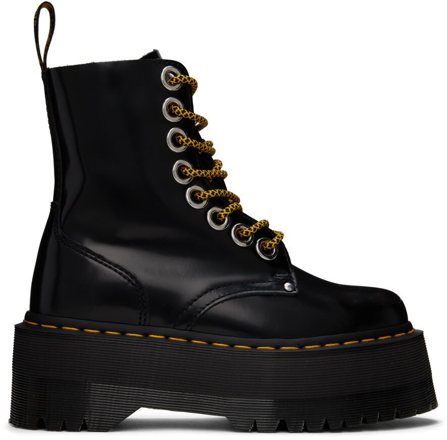 Dr. Martens Black Jadon Max Platform Boots Cover