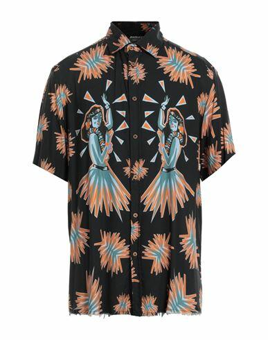 Mauna Kea Man Shirt Black Viscose Cover