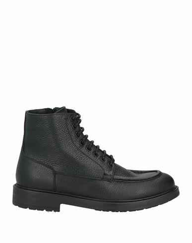 Giovanni Conti Man Ankle boots Black Leather Cover