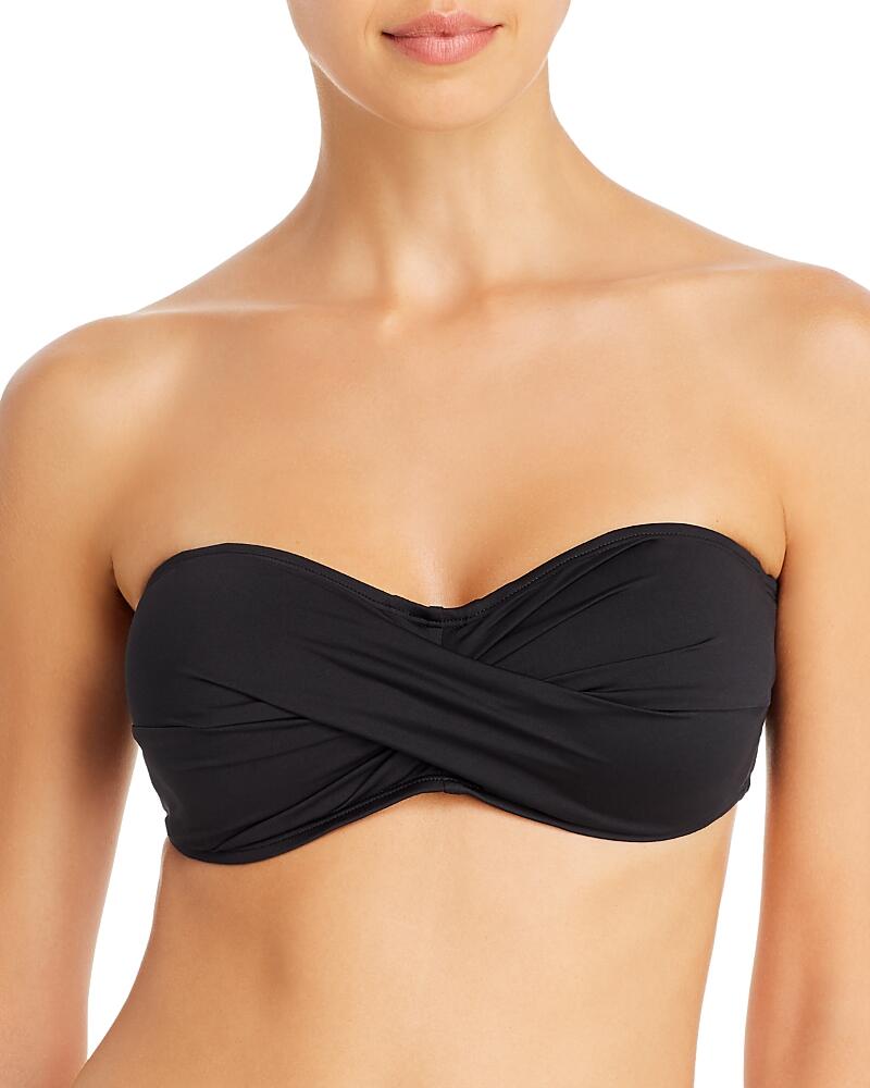 Tommy Bahama Pearl Twist Bandeau Bikini Top Cover