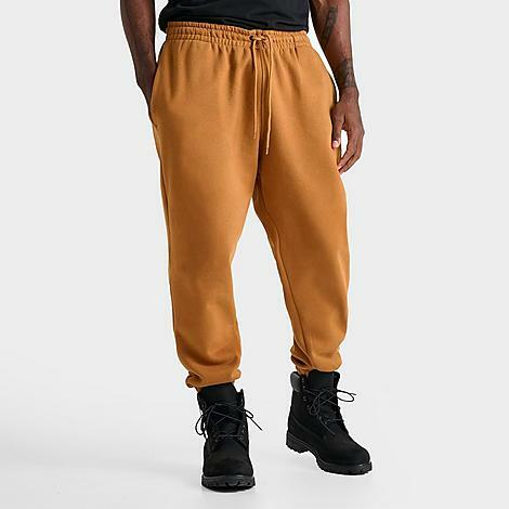 Timberland Men's Since 1973 Logo Sweatpants in Brown/Wheat Cover