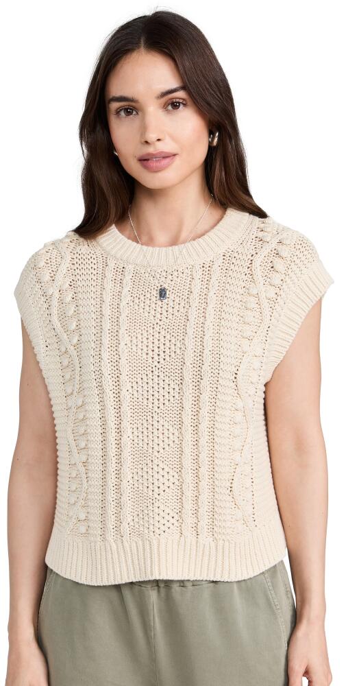 Velvet Maggie Sweater Vest Ivory Cover