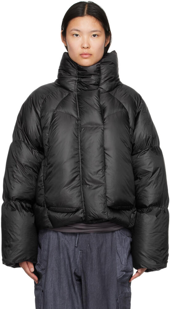 Entire Studios Black UVR Down Jacket Cover