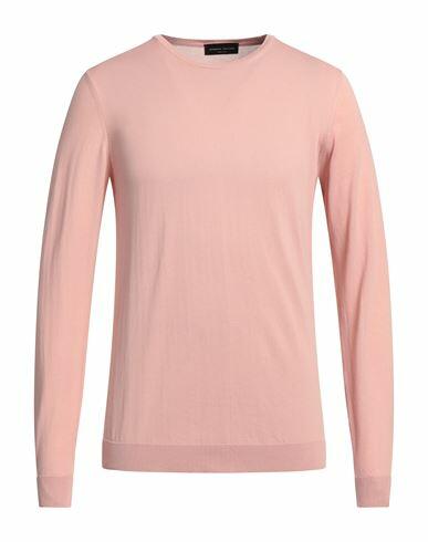 Roberto Collina Man Sweater Blush Cotton Cover