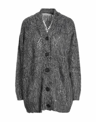 Philosophy Di Lorenzo Serafini Woman Cardigan Grey Polyamide, Mohair wool, Wool Cover