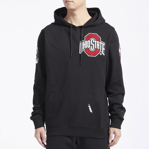 Pro Standard Ohio State Classic Pullover Hoodie - Mens Black/Red Cover