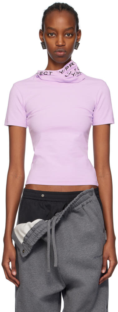 Y/Project Purple Triple Collar T-Shirt Cover