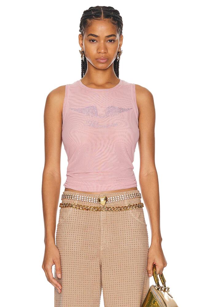 Blumarine Tank Top in Pink Cover