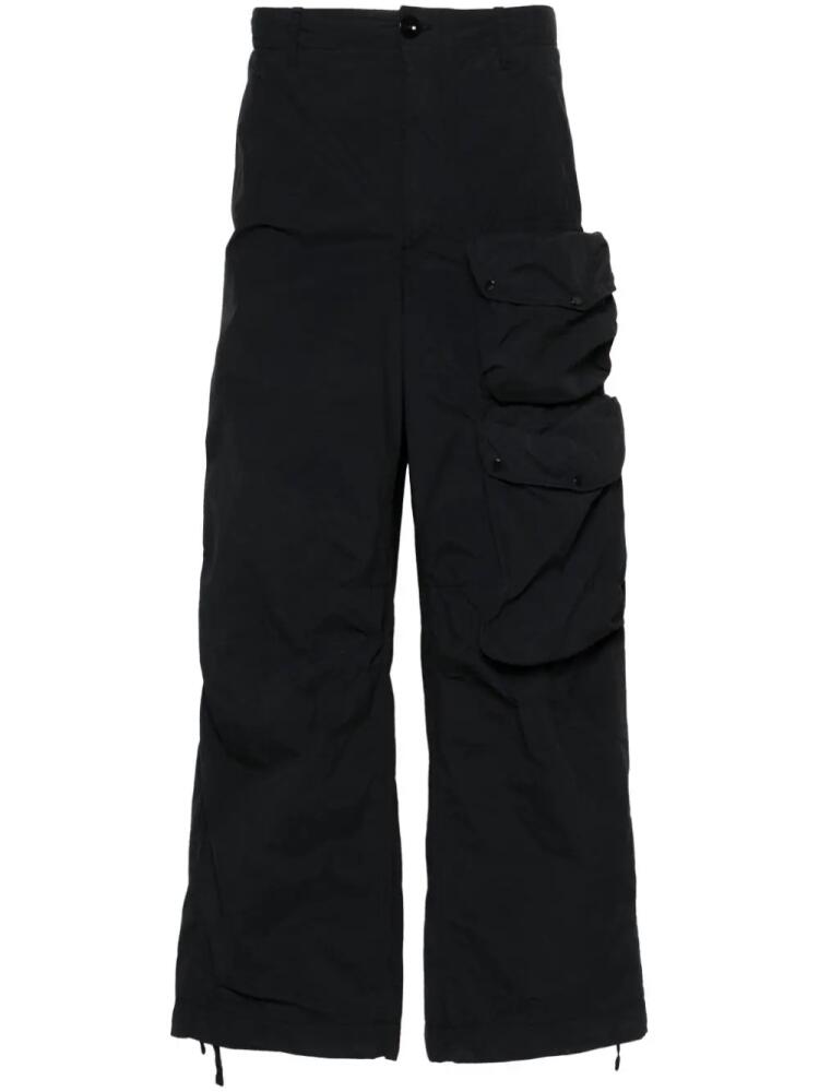 Ten C crinkled cargo trousers - Black Cover