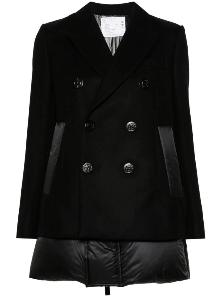 sacai padded blazer - Black Cover