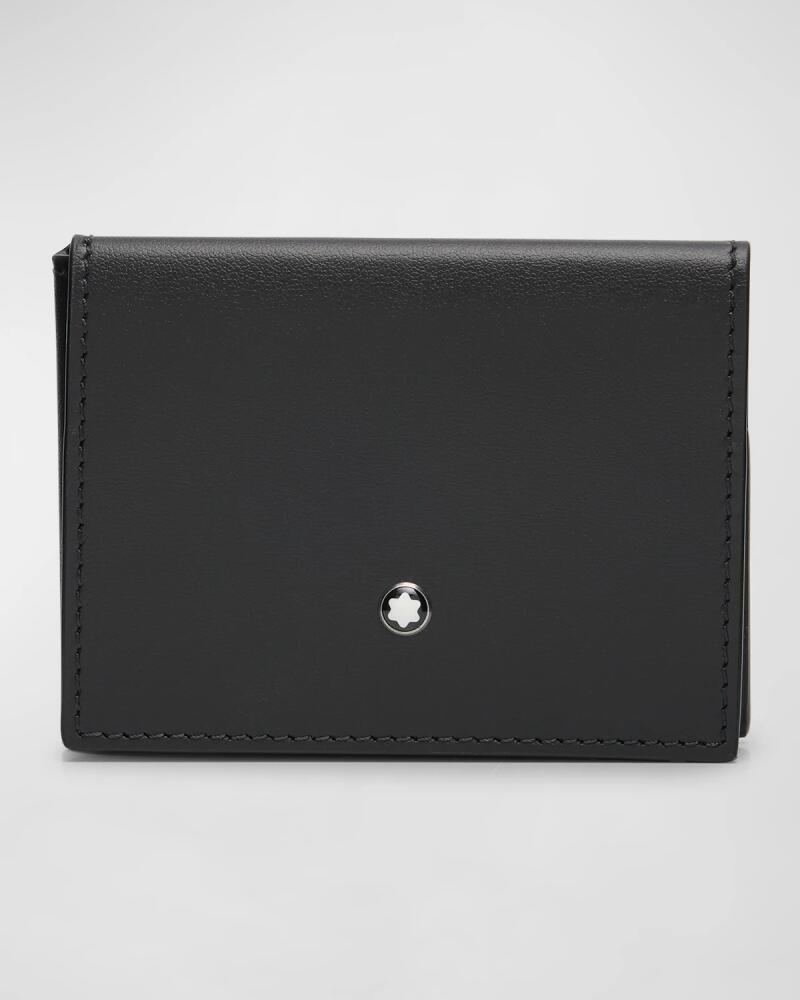 Montblanc Men's Soft Leather Trio Card Holder Cover