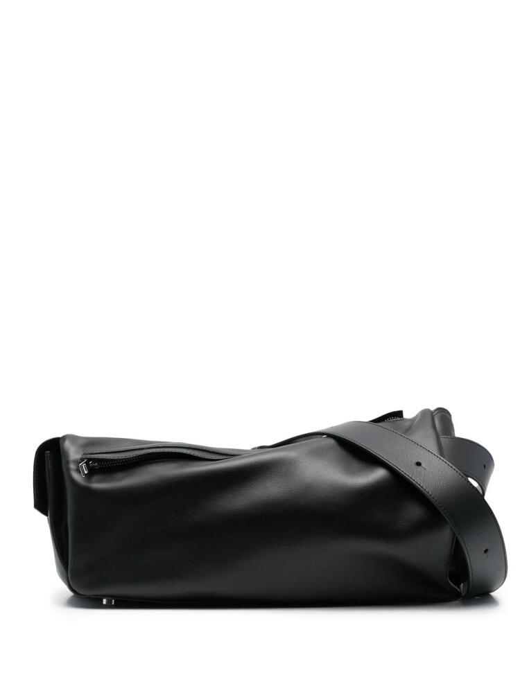 Sunnei oversized zip-up satchel - Black Cover