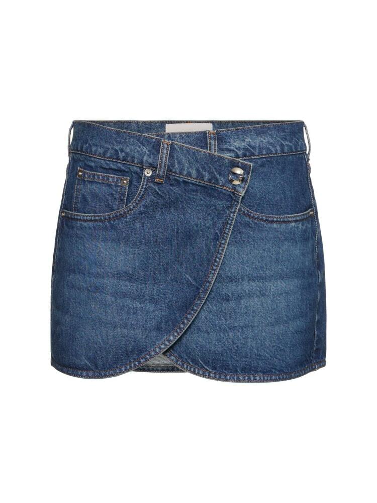 COPERNI Denim Mini Skirt Cover