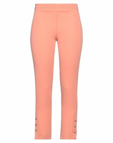 Operà Woman Pants Salmon pink Polyester Cover