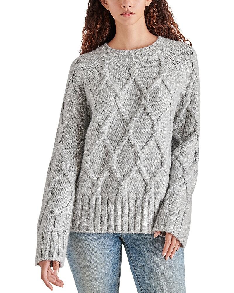 Steve Madden Micah Cable Knit Sweater Cover