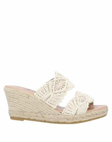 Gaimo Woman Sandals Ivory Textile fibers Cover