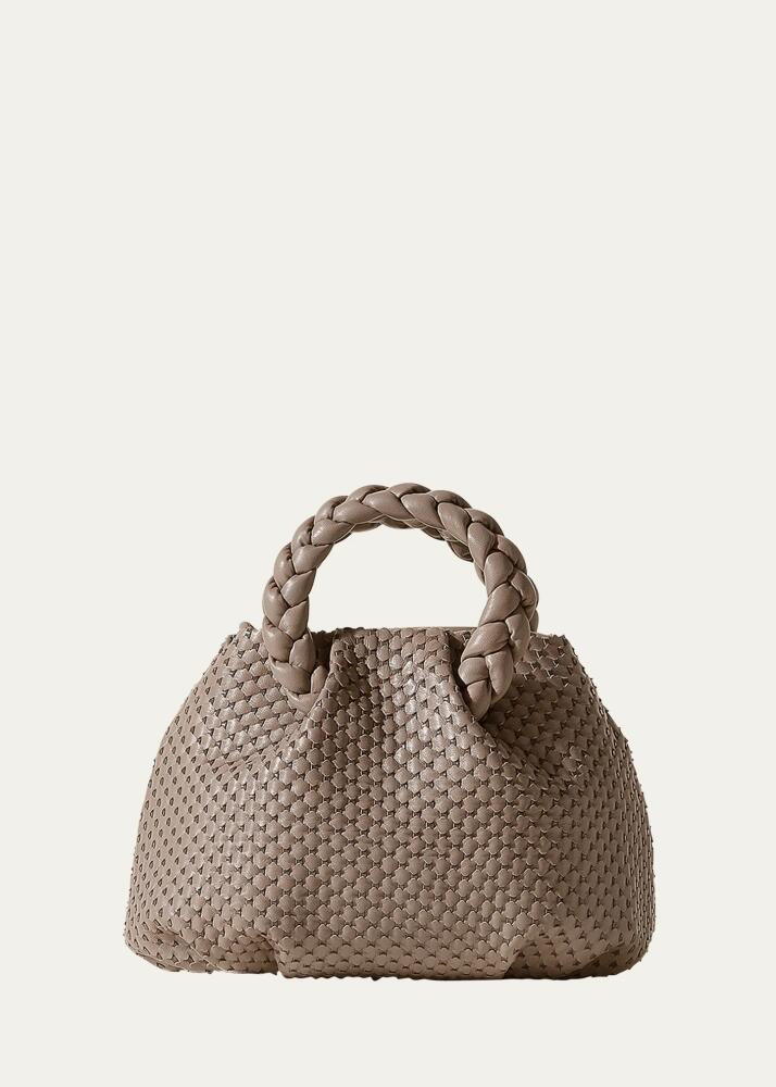 HEREU Bombon Woven Leather Crossbody Bag Cover