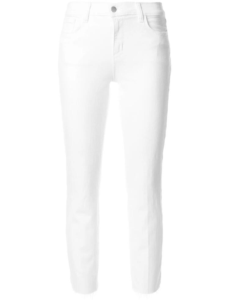 L'Agence cropped jeans - White Cover