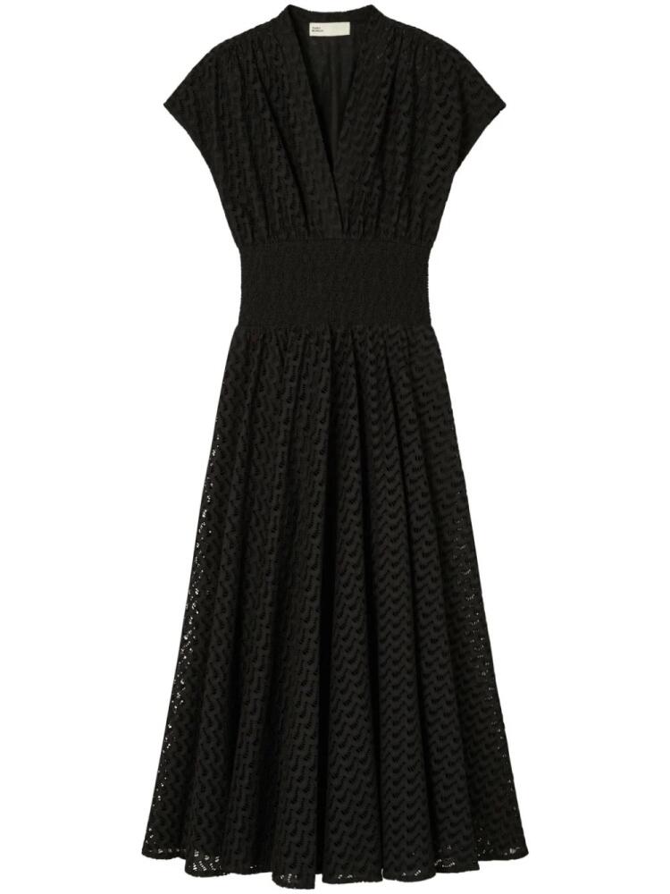 Tory Burch embroidered cotton dress - Black Cover