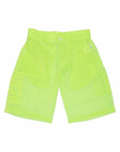 Gcds Man Shorts & Bermuda Shorts Acid green Polyamide, Polyester Cover