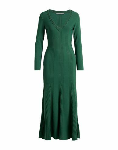 Alberta Ferretti Woman Maxi dress Green Viscose, Polyamide, Elastane Cover