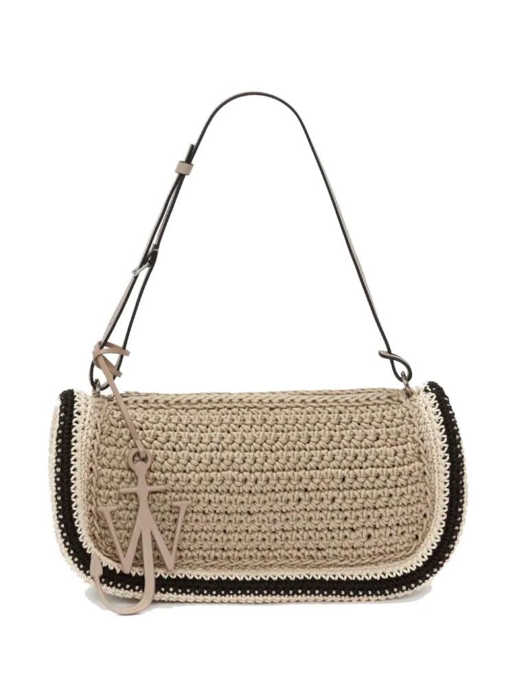 JW Anderson Bumper crochet shoulder bag - Grey Cover