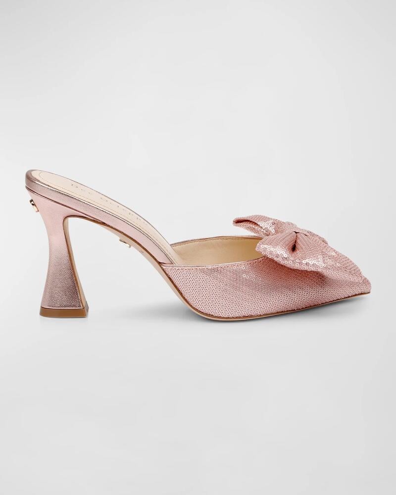 DEE OCLEPPO Maldives Statin Bow Mule Pumps Cover