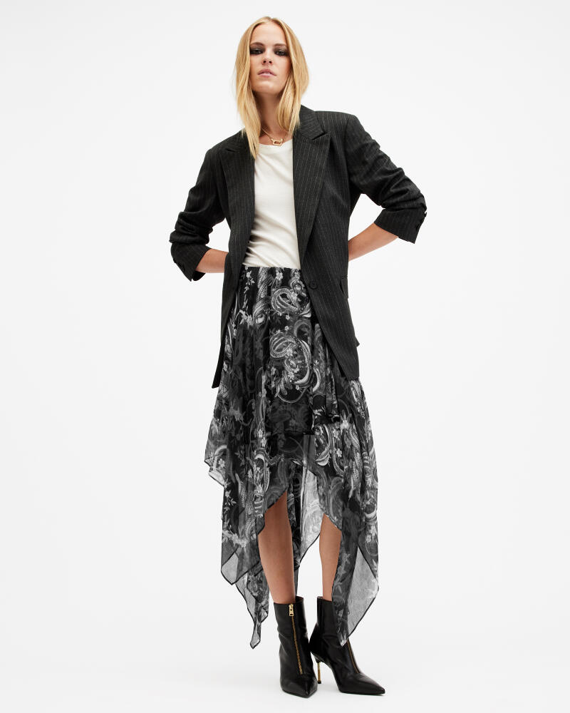 AllSaints Polly Asymmetric Hem Skirt Cover