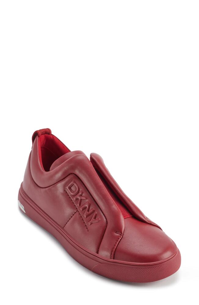 DKNY Abelina Slip-On Sneaker in Ruby Red Cover