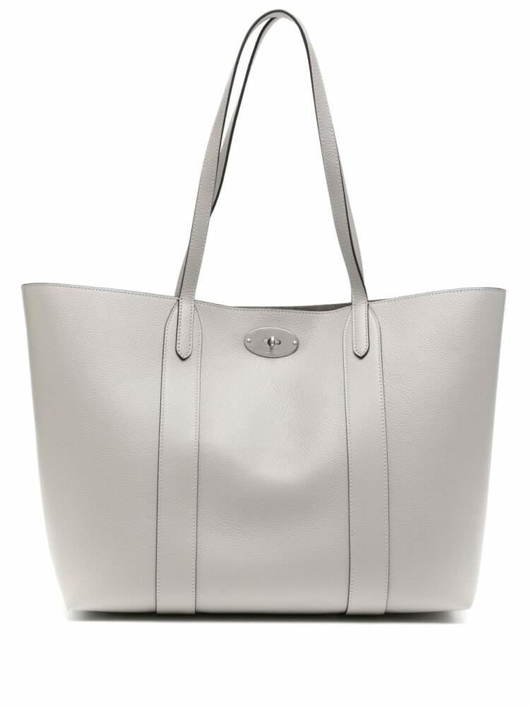 Mulberry Bayswater leather shoulder bag - Grey Cover