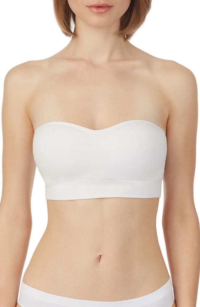 On Gossamer Cabana Seamless Strapless Bra in White Cover