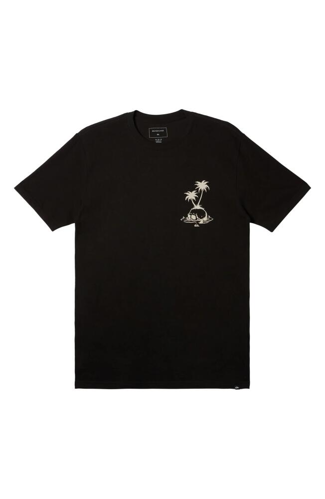 Quiksilver Skull Island Graphic T-Shirt in Black Cover