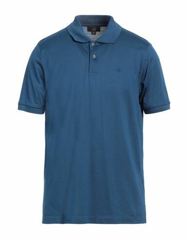 Dunhill Man Polo shirt Blue Cotton Cover